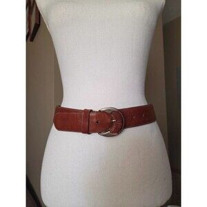 Vintage 90s genuine leather furla belt